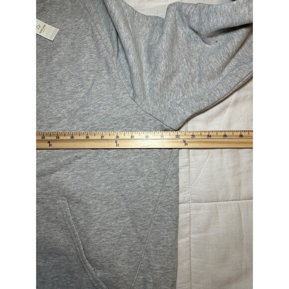 OFFLINE AERIE Oversized Embroidered Gray Crewneck Pullover Sweater XS NWT - Picture 12 of 12